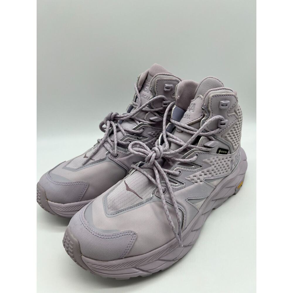 Hoka One One Anacapa Gore-Tex Mid Light Lavender Purple Size 9B - Picture 8 of 12